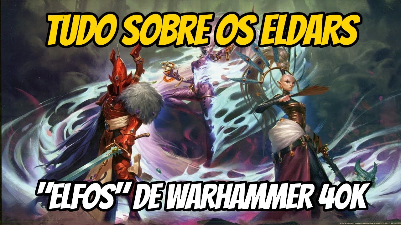 TUDO SOBRE OS ELDARS, os elfos espaciais de warhammer 40k, divindades, sociedade e vida dos Aeldaris