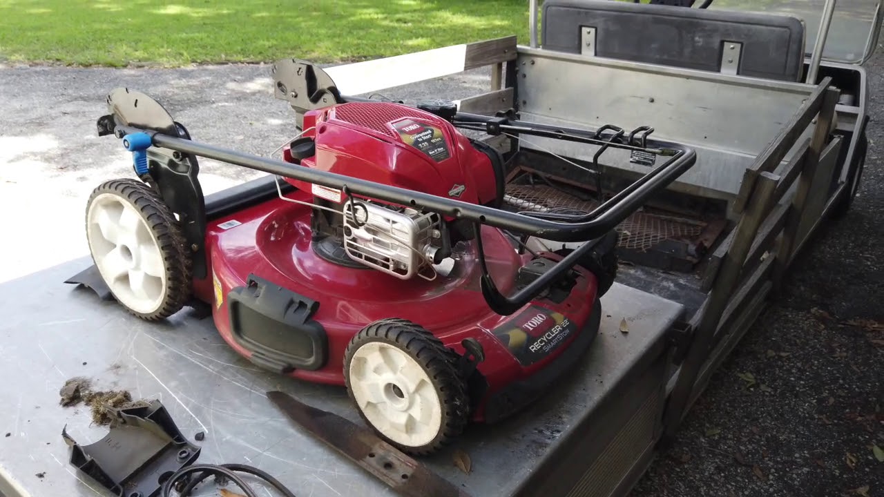 Toro lawn mower repair - self-drive fixed