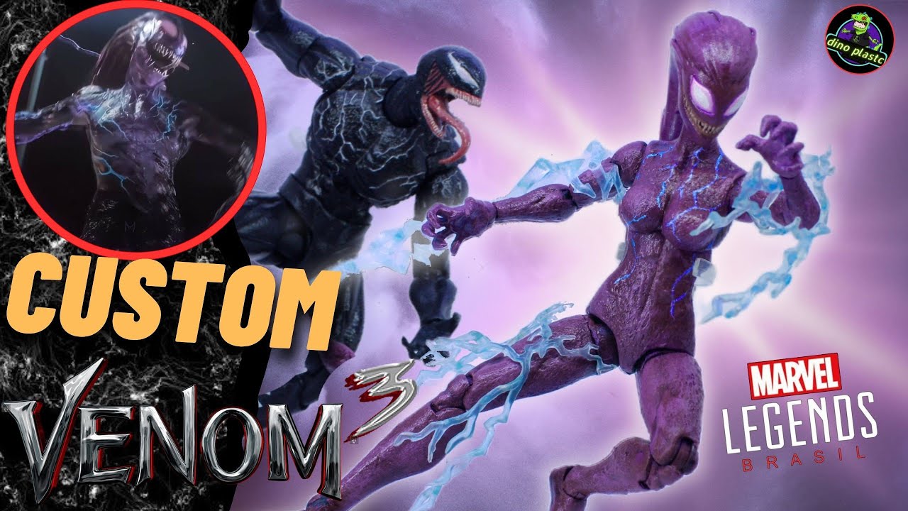 Custom de Agonia Marvel Legends!!!! #venom3 #marvelegends