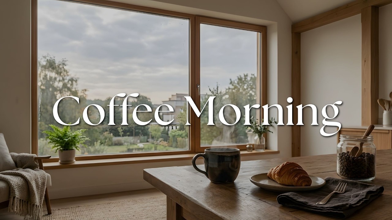 Coffee Morning Jazz ☕ Soft Bossa & Piano for a Calm Productive Day (3 Hours)