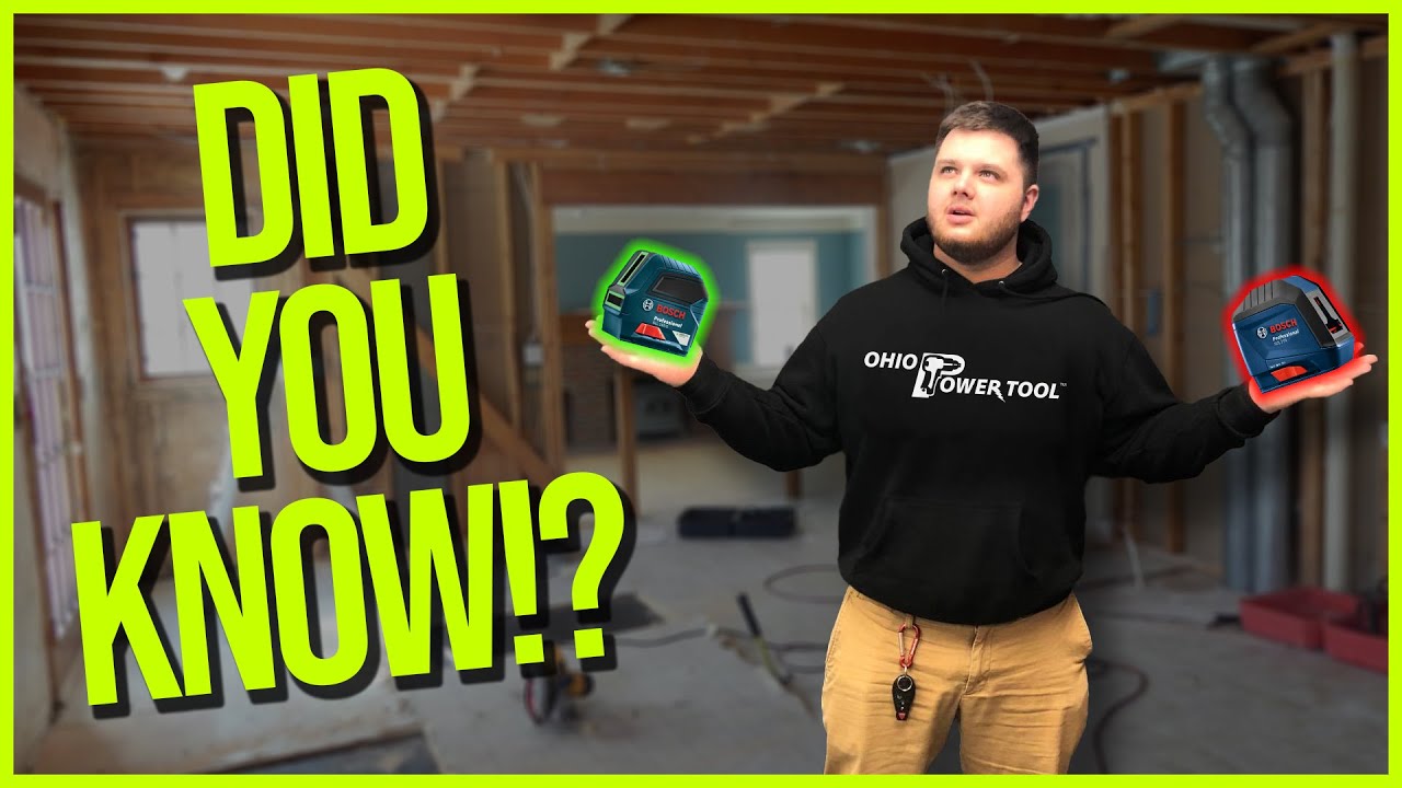 Red vs. Green Laser Levels - Which is Better for Your Jobsite?