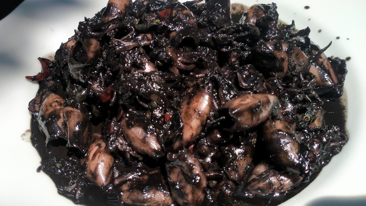 RESEP CUMI TINTA HITAM,TIDAK BAU AMIS,PEDAS MANIS GURIH MANTAP