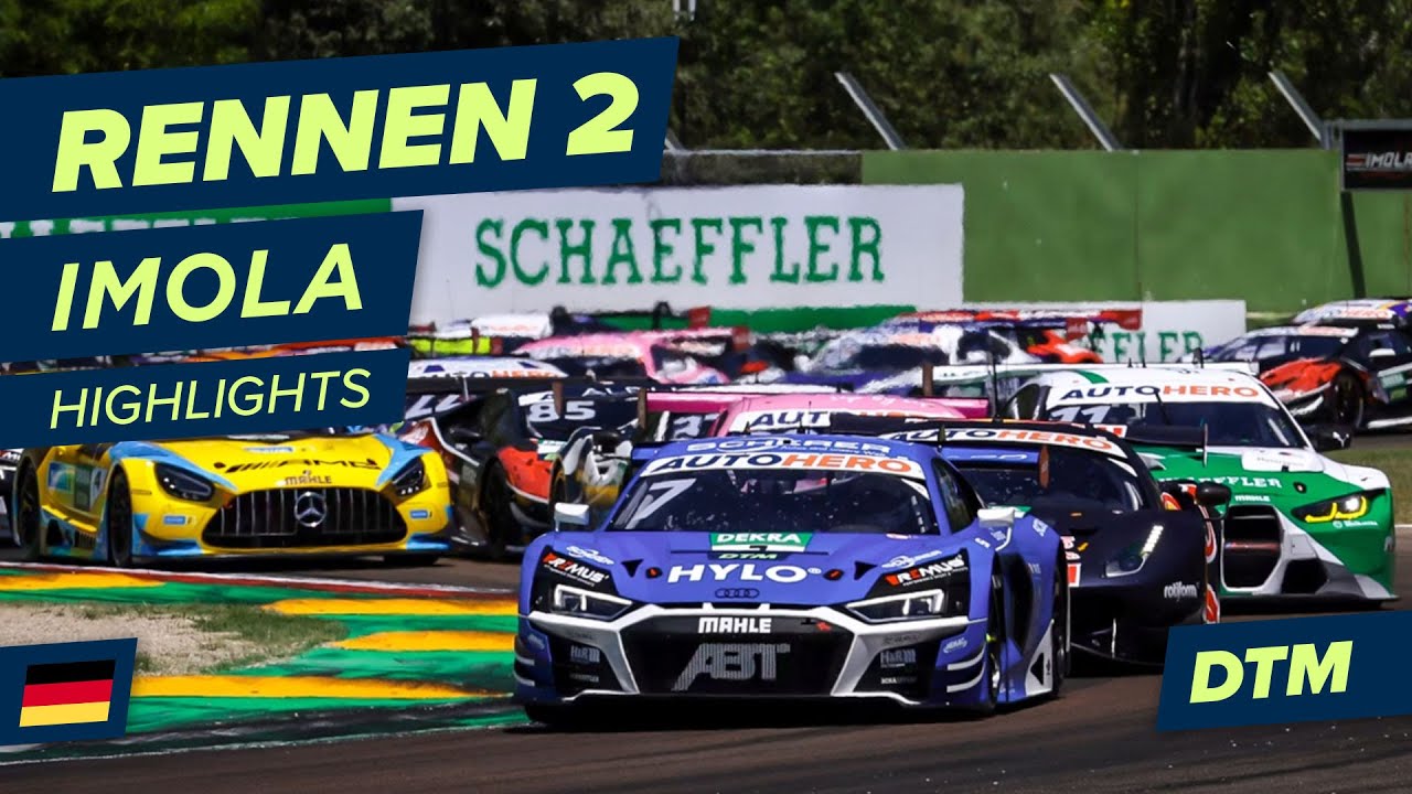 Spektakel in Imola | Highlights DTM Race 2 - Imola | DTM 2022