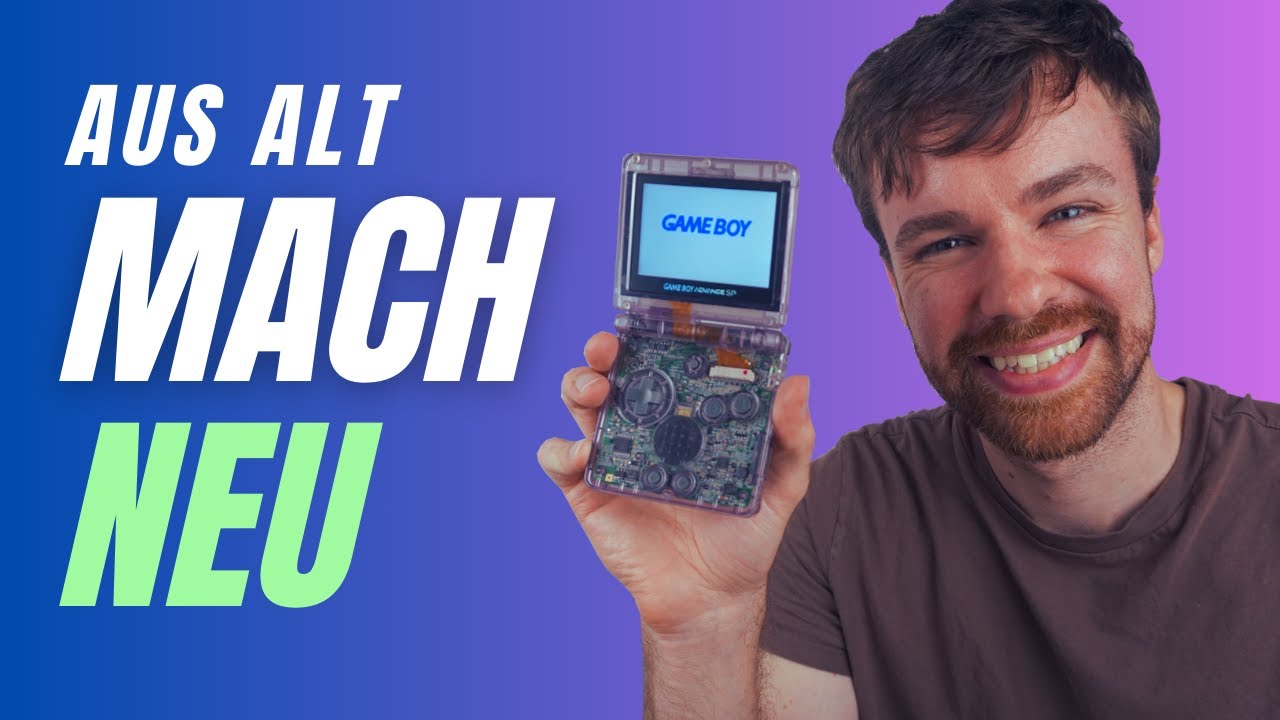 Gameboy Advance SP USB-C Mod