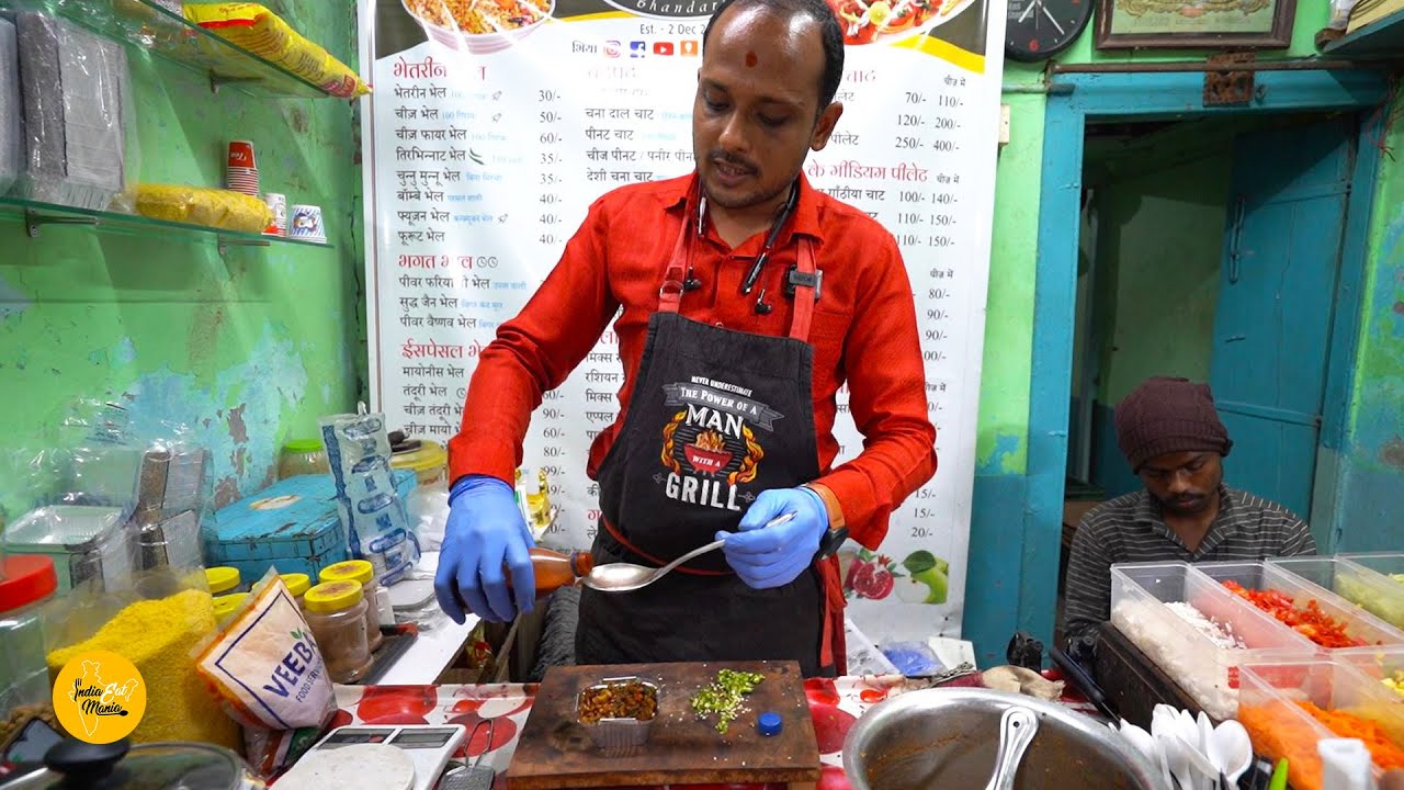 Most Famous 440 Volts Bhelpuri Rs. 99/- Only l Mr. Bhel Bhandari l Indore Street Food
