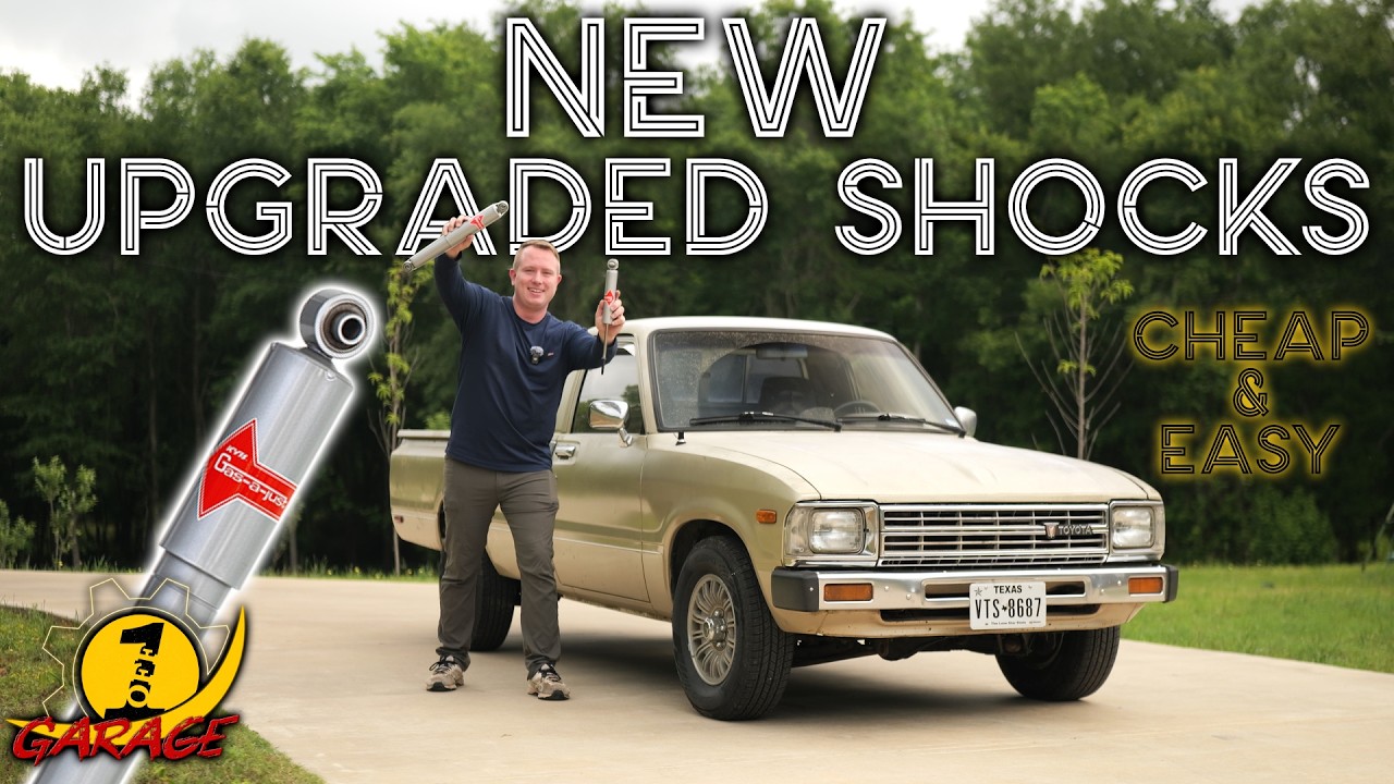 UPGRADING to KYB Gas-A-Just Shocks on my 1983 Toyota Hilux Pickup