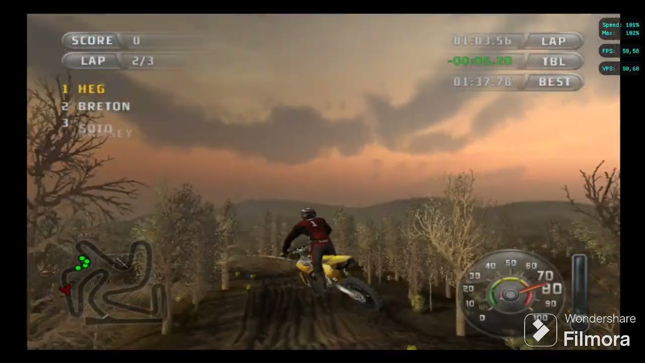 MX vs. ATV: Untamed Wii - Gameplay (29/12/2023) - Dolphin Emulator