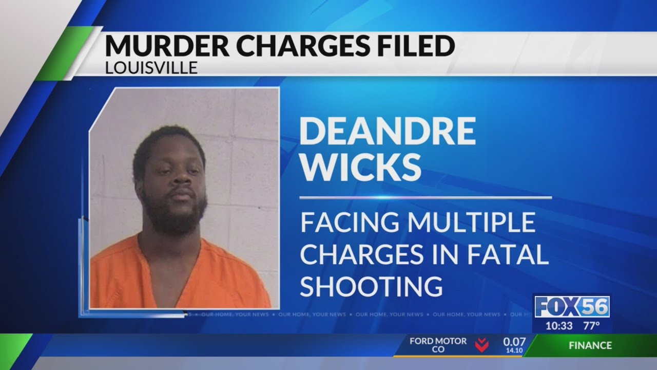 Man charged in 2022 shooting death in Louisville