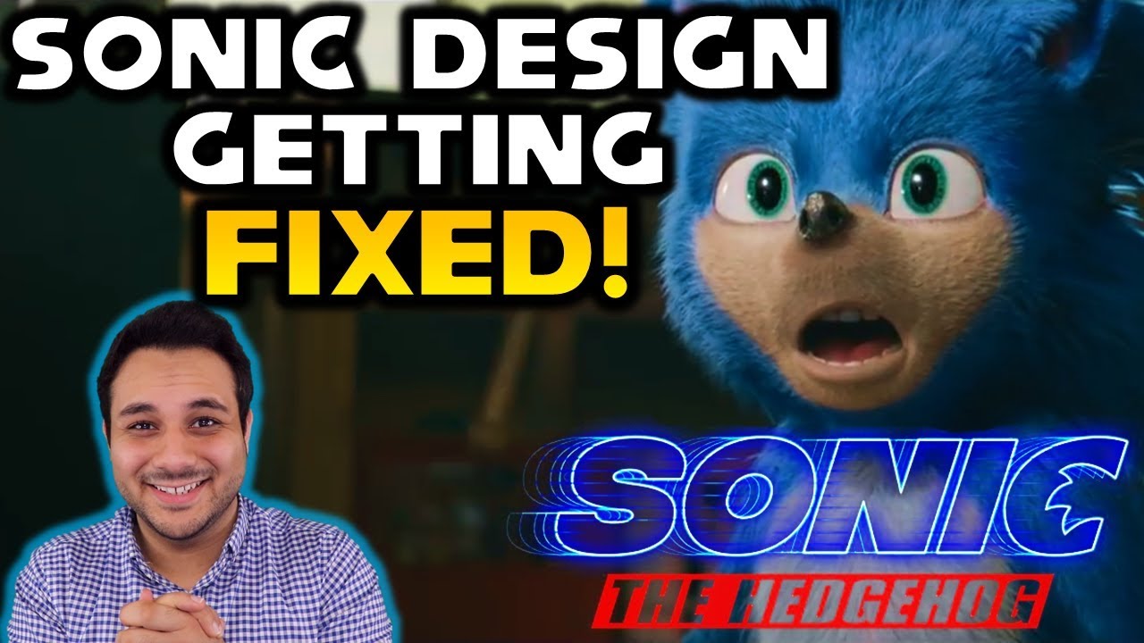 ДИЗАЙН СОНИКА ИСПРАВЛЯЕТСЯ - Sonic The Hedgehog Movie