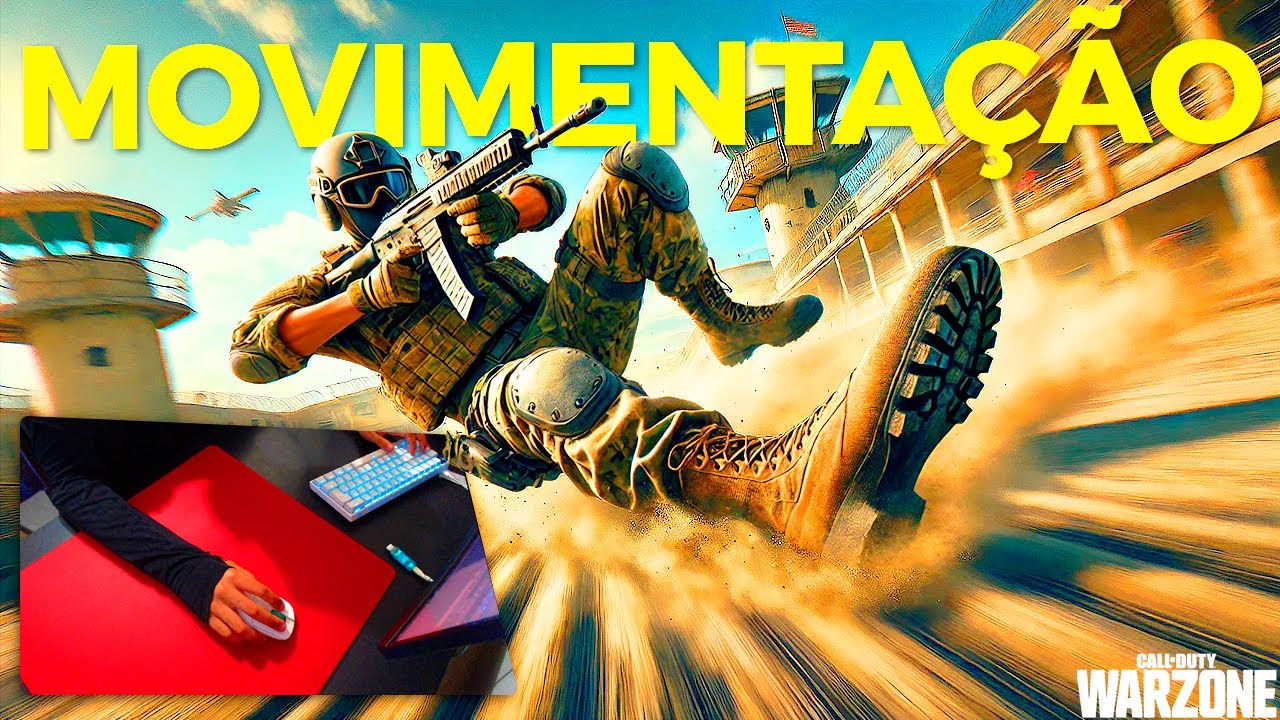 Dicas e técnicas SECRETAS do WARZONE no MOUSE QUE VÃO te AJUDAR MUITO na MOVIMENTAÇÃO e na GAMEPLAY!