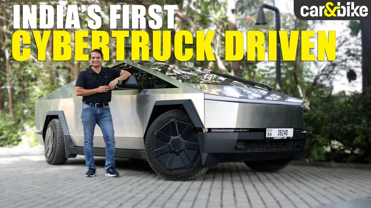 What's a Tesla Cybertruck doing in India? 🇮🇳🛻