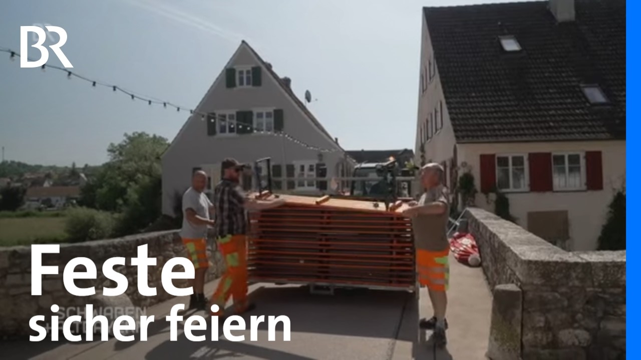 Brückenfest Harburg - Sicherheitskonzepte immer aufwändiger | Schwaben + Altbayern | BR