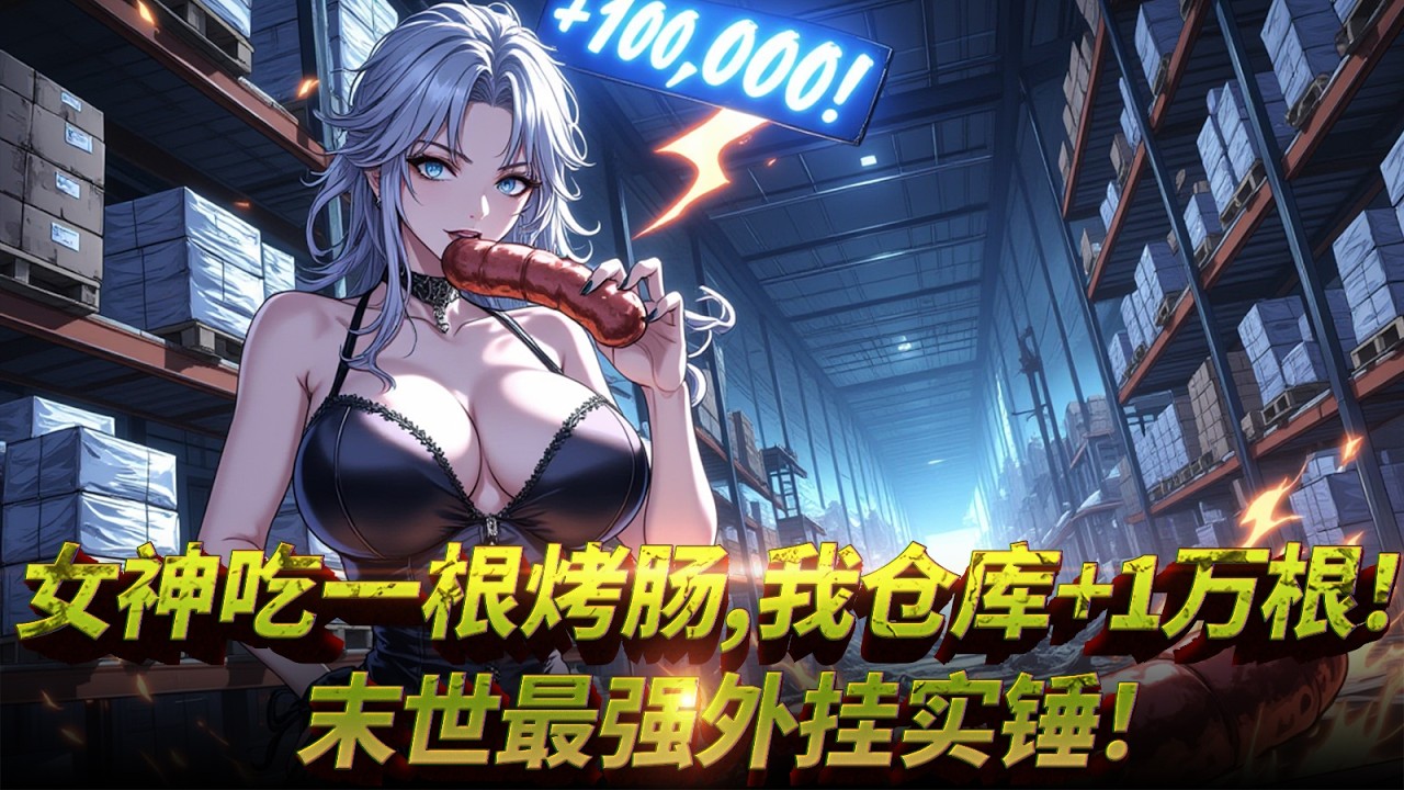 女神吃一根烤肠，我仓库+1万根！末世最强外挂实锤！|  人类濒临末世绝境——夜孤临却靠“无限返还系统”逆天改命：绑定女神消耗物资，1变10000，从此在末世过上皇帝般的生活！