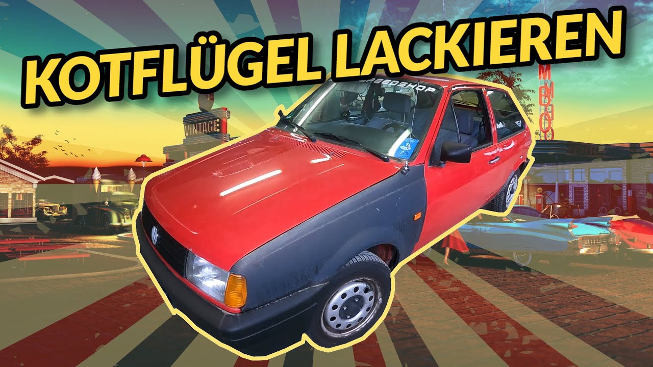 Ex Max Speedshop Polo | Kotflügel Neuteil lackieren | Passt die Farbe?