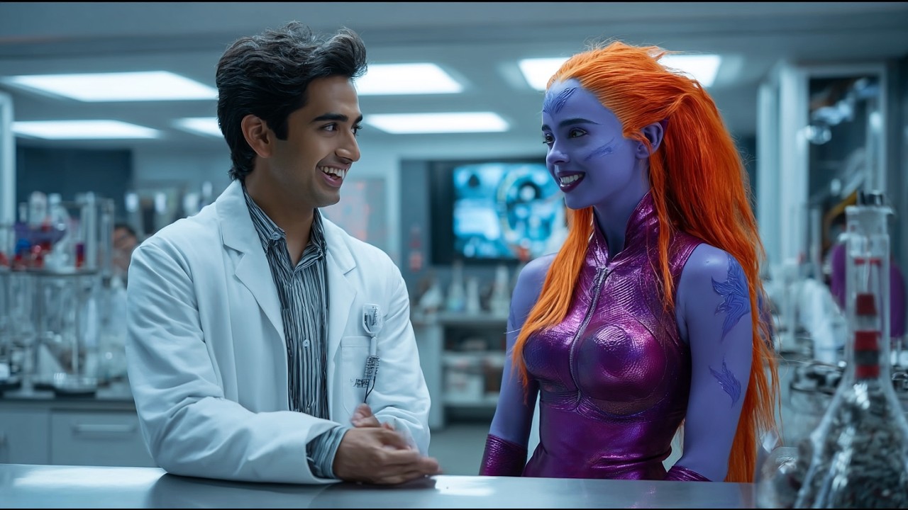 the human rescued two alien sisters from the cold—and now they always want him nearby|