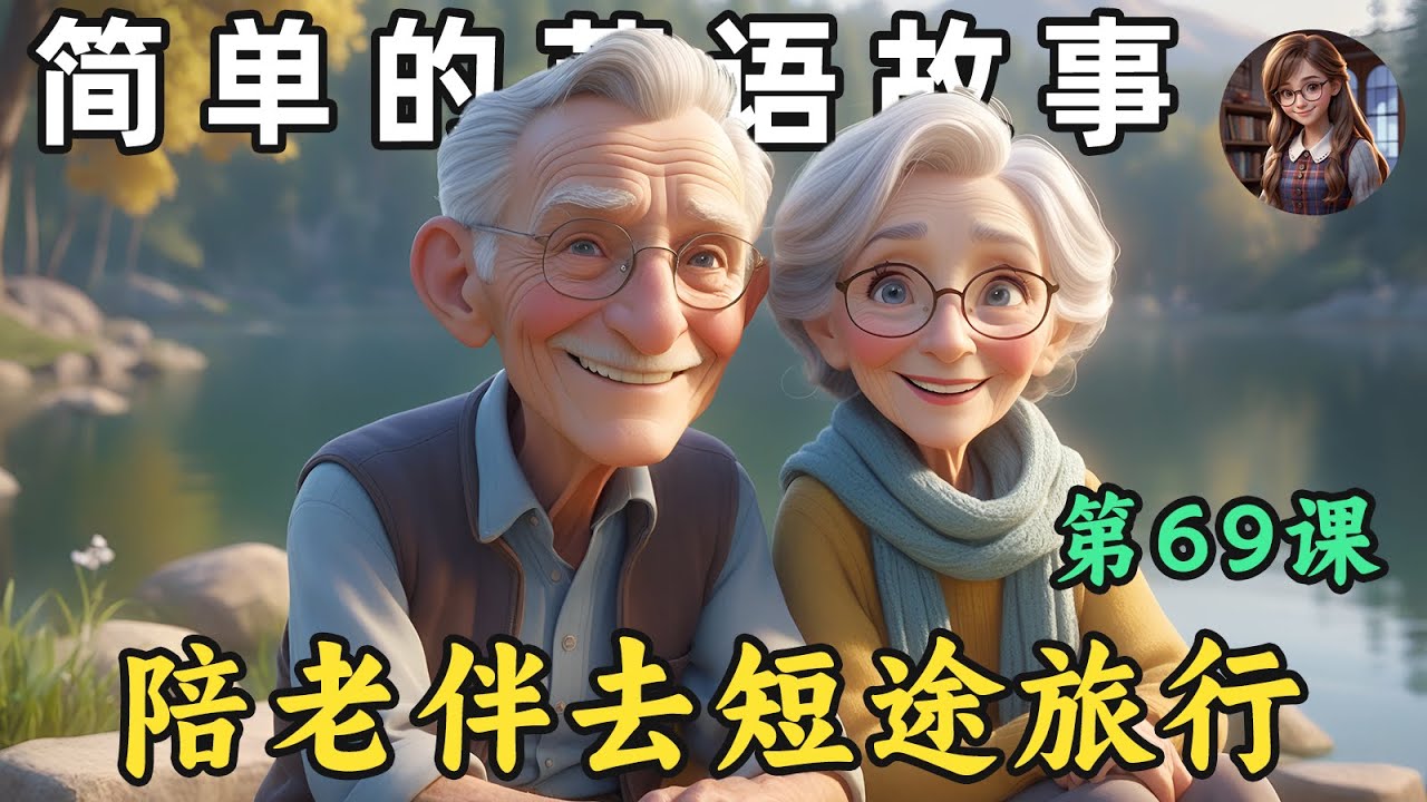 开始理解英语听力 🎧简单英语故事（陪老伴去短途旅行）第69课
