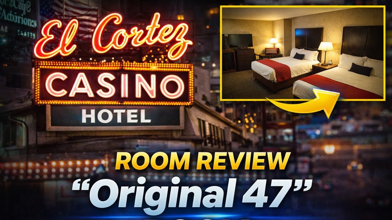 El Cortez (Original 47 Room Review) #lasvegas #review