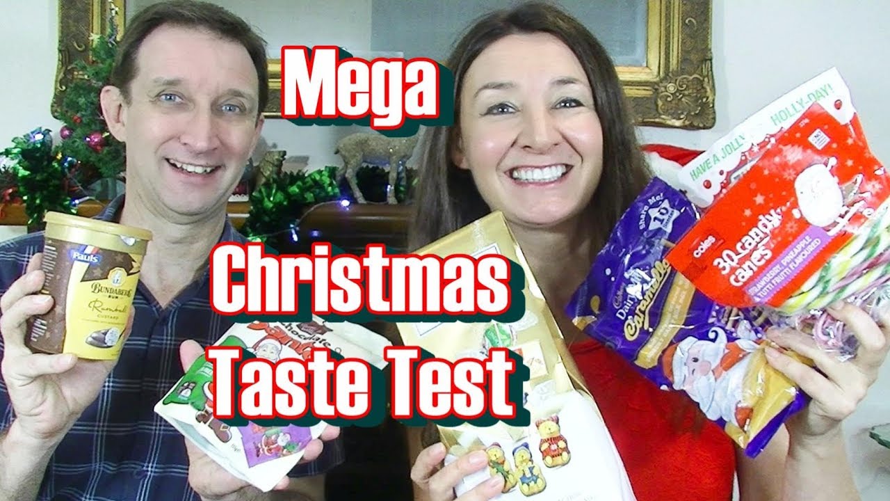 Mega Christmas  Candy and Treats Taste Test