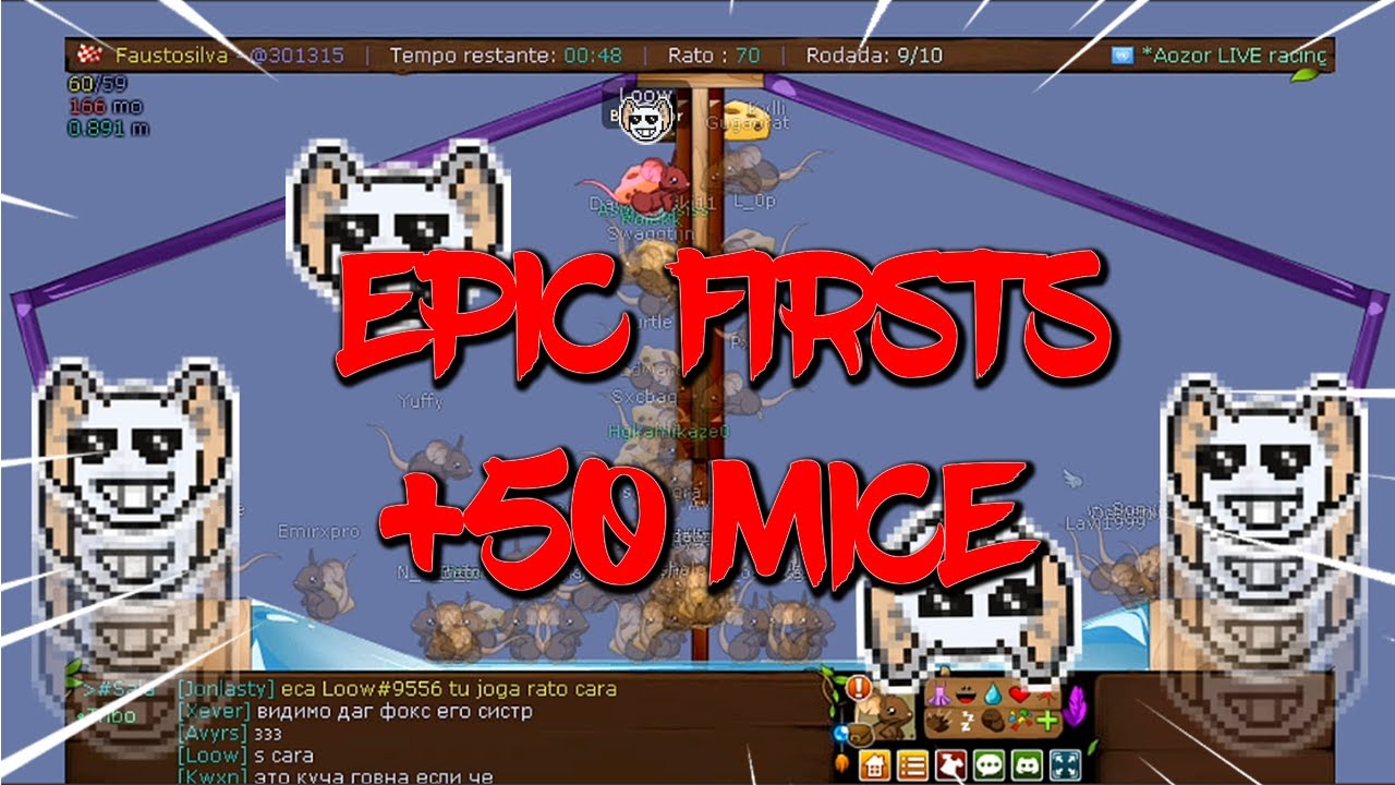 ✔ TRANSFORMICE - FIRSTS PROS +50 MICE #10 &laquo;LOOW&raquo;