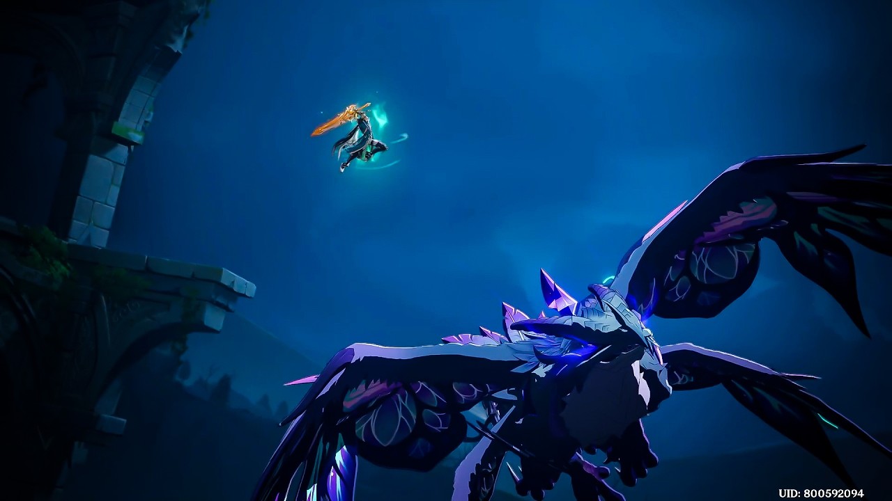 Genshin Just Dropped an Epic Cutscene! Abyssal Corrupted Dvalin vs Good Dvalin and Varka