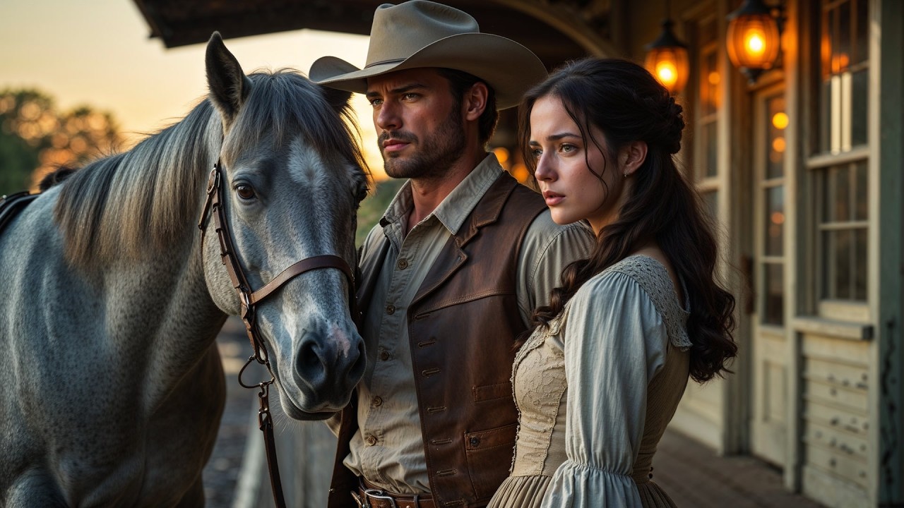He Found Her Letter Saying Goodbye, The Cowboy Rode All Night To Stop Her At The Station