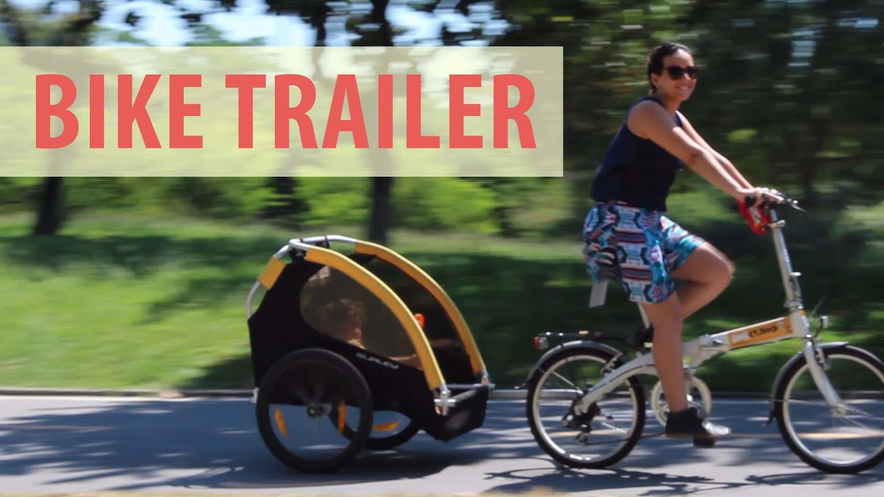 Bike trailer: transporte de criança(s), dicas de uso e instalação
