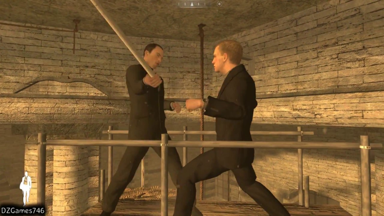 007: Quantum of Solace - All Bosses Fight (1080p)
