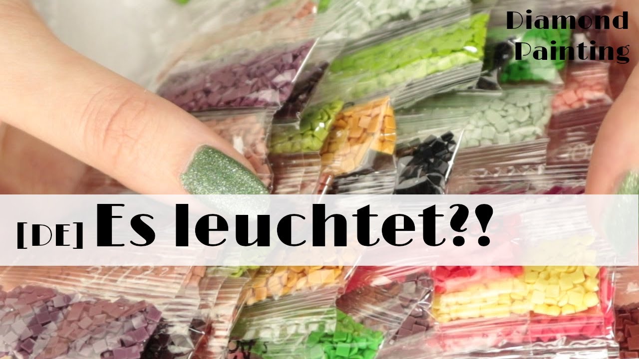 Leuchtende Steine! Picmondoo Special Unboxing und: Was sind DMC Nummern? Diamond Painting deutsch