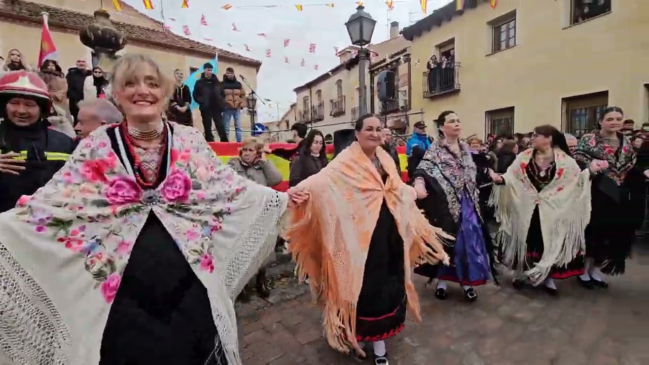 Es Segovia 247. Festividad de Santa Águeda 2026 en Zamarramala. Quema del pelele 8/2/2026