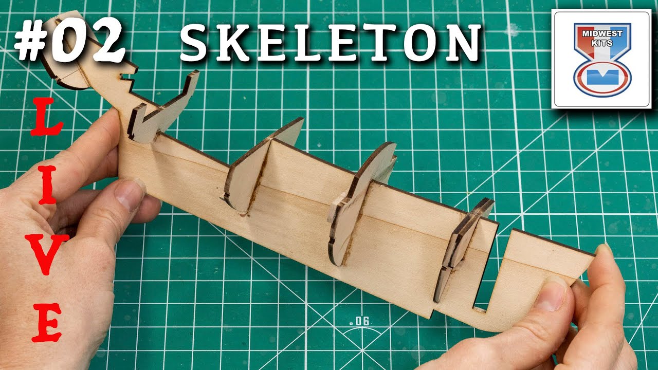 Ep.02 - GROUP BUILD - Muscongus Bay Lobster Smack - Midwest KIT - SKELETON