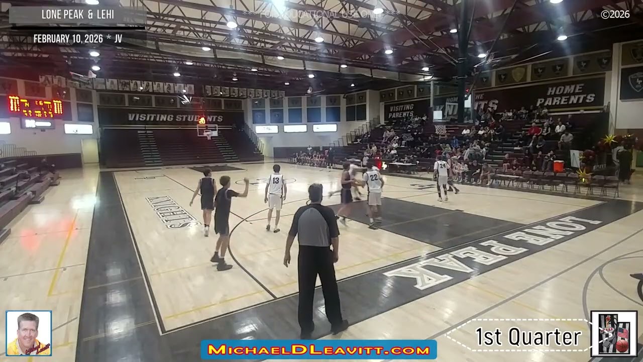 𝗟𝗢𝗡𝗘 𝗣𝗘𝗔𝗞 & 𝗟𝗘𝗛𝗜 * 𝗝𝗩 𝗕𝗢𝗬𝗦' 𝗕𝗔𝗦𝗞𝗘𝗧𝗕𝗔𝗟𝗟 * 𝟮/𝟭𝟬/𝟮𝟬𝟮𝟲