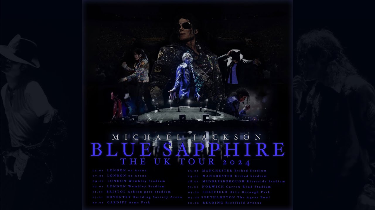BLUE SAPPHIRE: The UK Tour 2024 ( Live At The O2 Arena, London ) - Michael Jackson Fanmade Concert