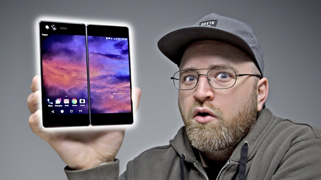 The Dual Screen, Foldable Smartphone Is REAL!