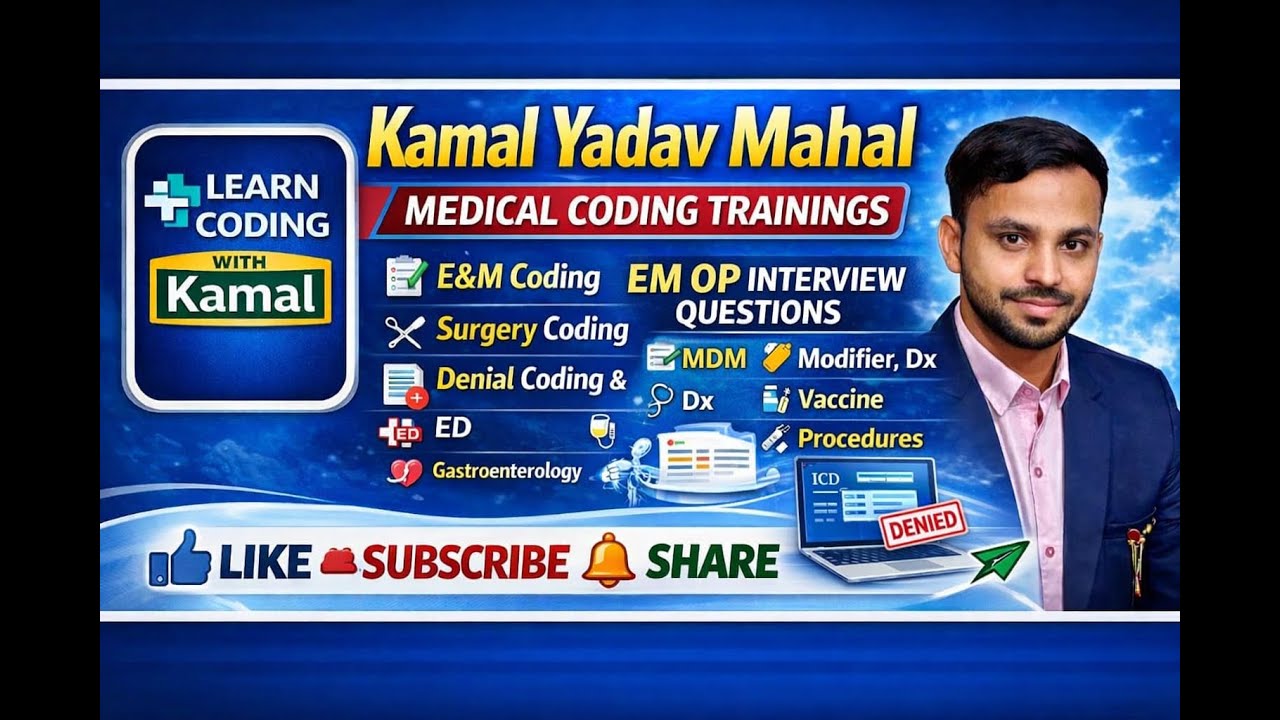 EM OP Interview Questions,MDM Table,Modifier,Assessment,Live e.g,AAPC EM Level calculator,Dx Ques eg