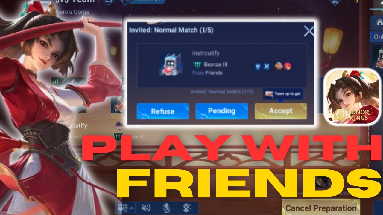 How to Play with Your Friends in Honor of Kings | Full Guide 2025