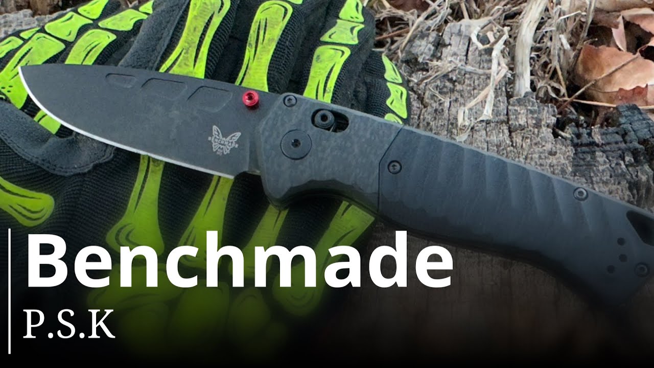 G10, углеродное волокно и сталь CPM MagnaCut — Benchmade PSK — самый мощный нож, который мы когда...