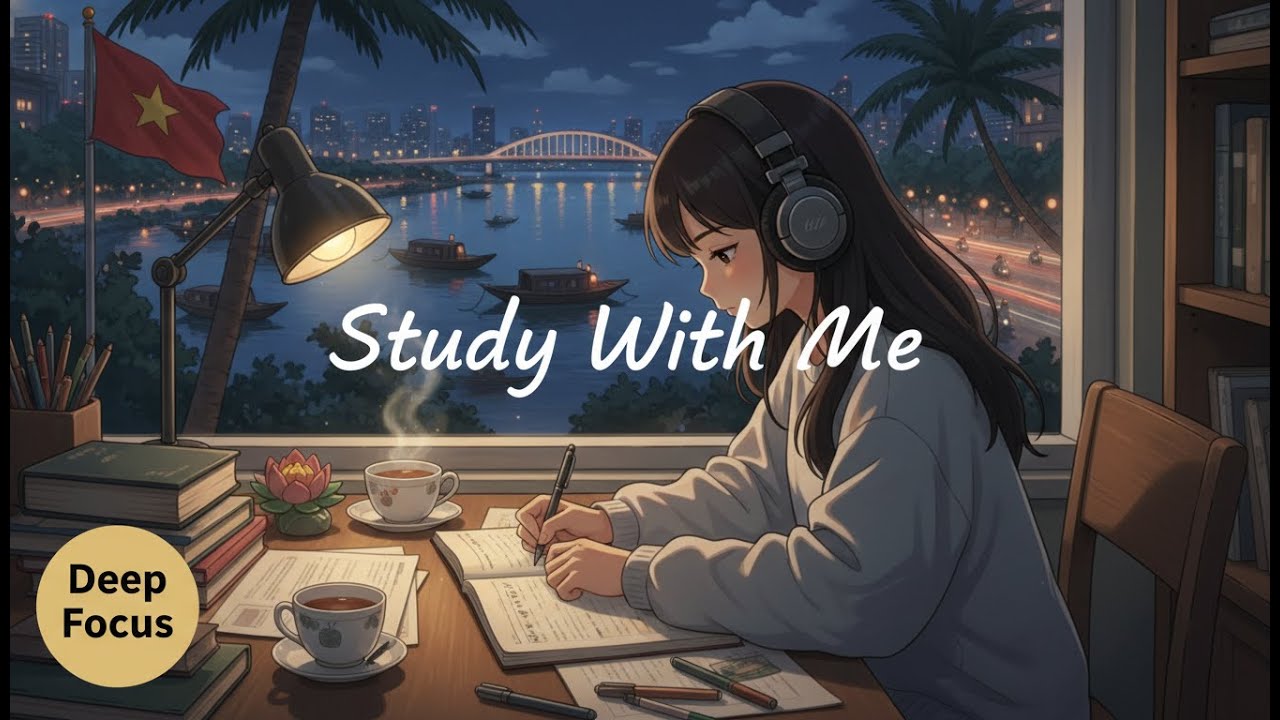1 HOUR Study With Me at HIDDEN 24 ☕ Deep Focus Piano Ambience
