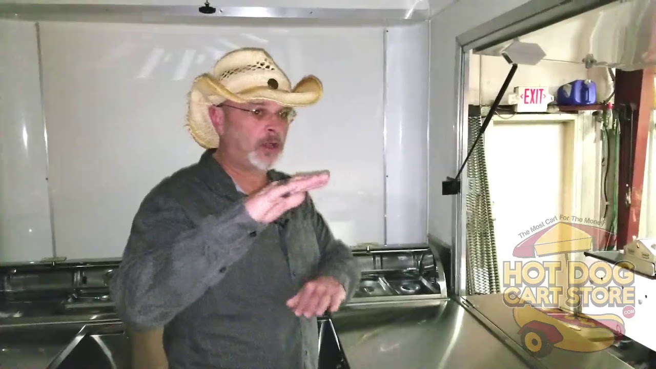 Stand King Hot Dog Concession Trailer