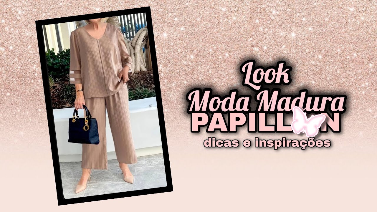 LOOK MODA MADURA 🦋