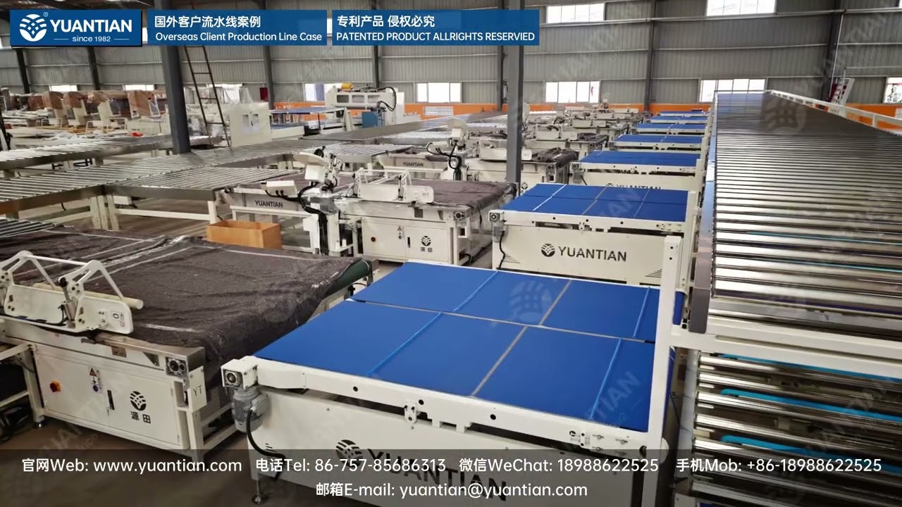 🔥 Yuantian Delivers Custom Mattress Production Lines! 🎉🎉🎉