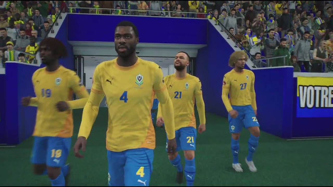 PES AFCON 2026 : Halbfinale 1 : Gabun - Ghana