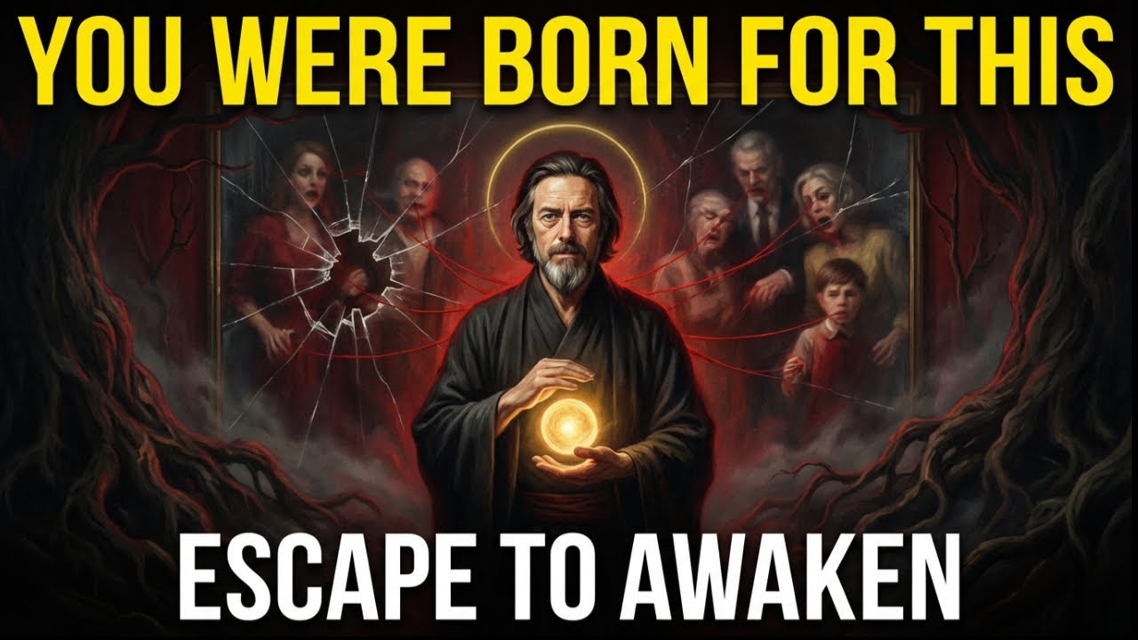 Why Awakened Souls Are Born into Toxic Families — Alan Watts (Life-Changing Truth)