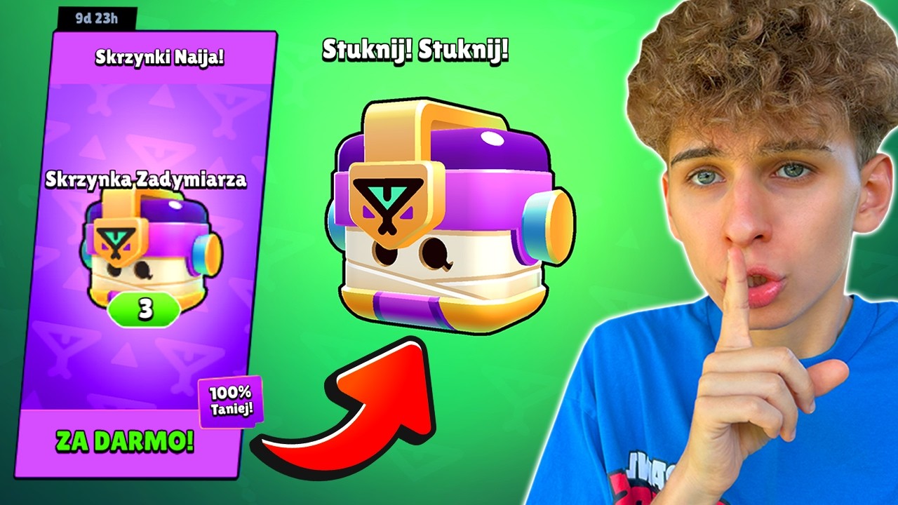 JAK DOSTAĆ AŻ *3 DARMOWE BOXY NAJIA* w BRAWL STARS!? 🤩