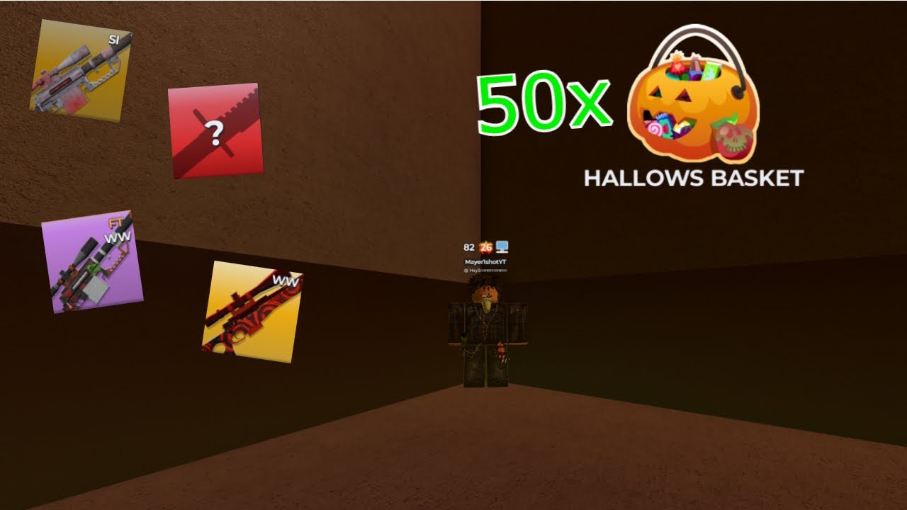Opening 50x Haloween Crates in Sniper Duels!!