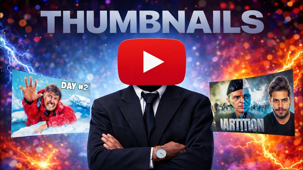 How to make professional YouTube thumbnail 😱 | Mobile Se Professional Thumbnail Banane Ka Tarika 🤔