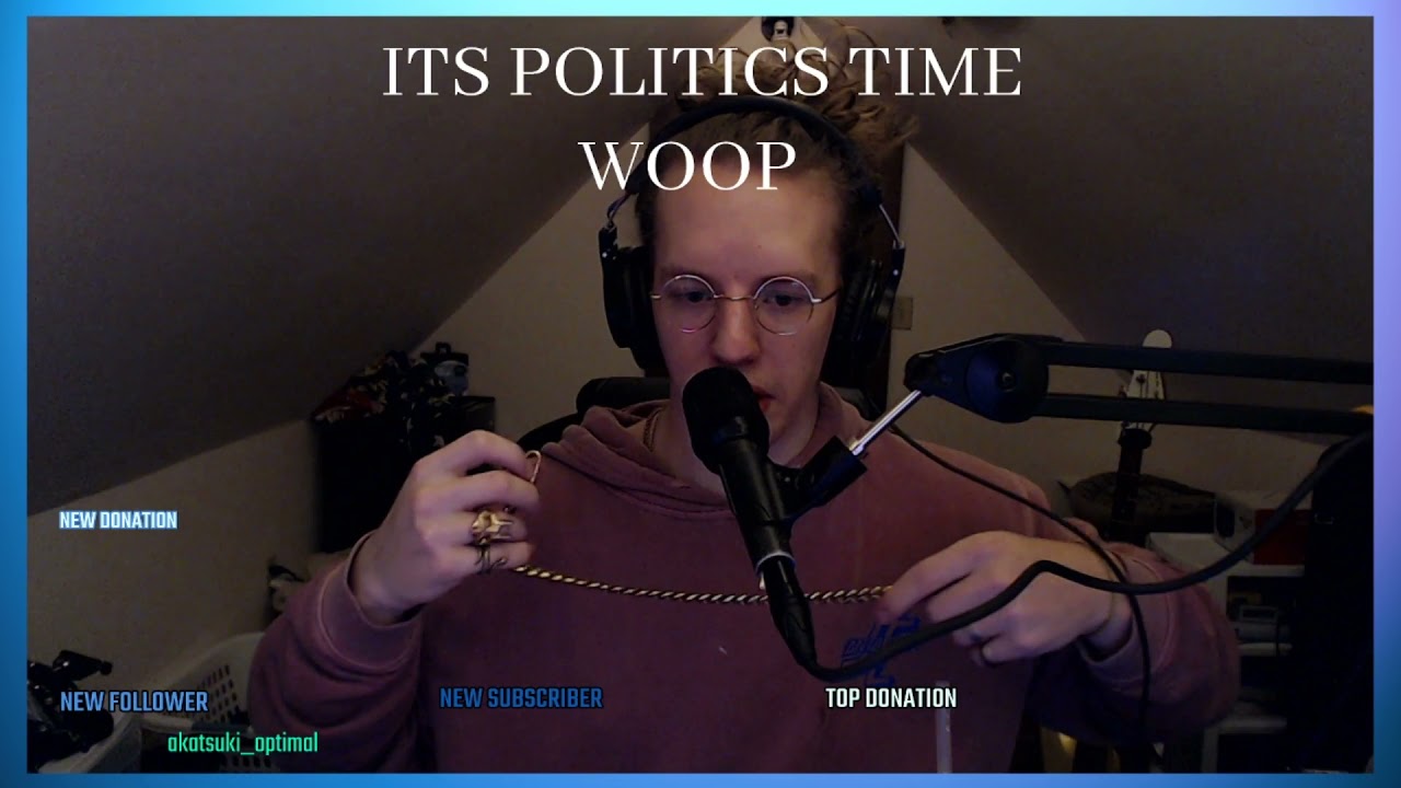 VOD: Politics! Omegle, commentary, whatever etc.