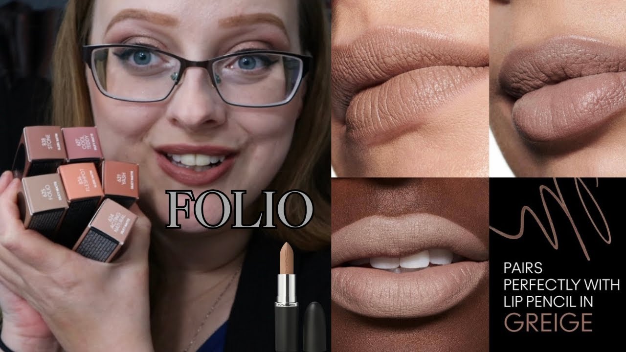 Folio - Mac Cosmetics Lip Swatches