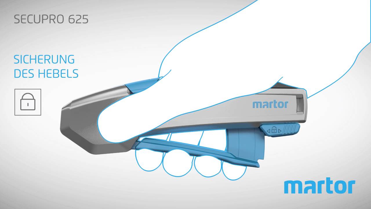 Sicherheitscutter MARTOR SECUPRO 625 | RAJAPACK