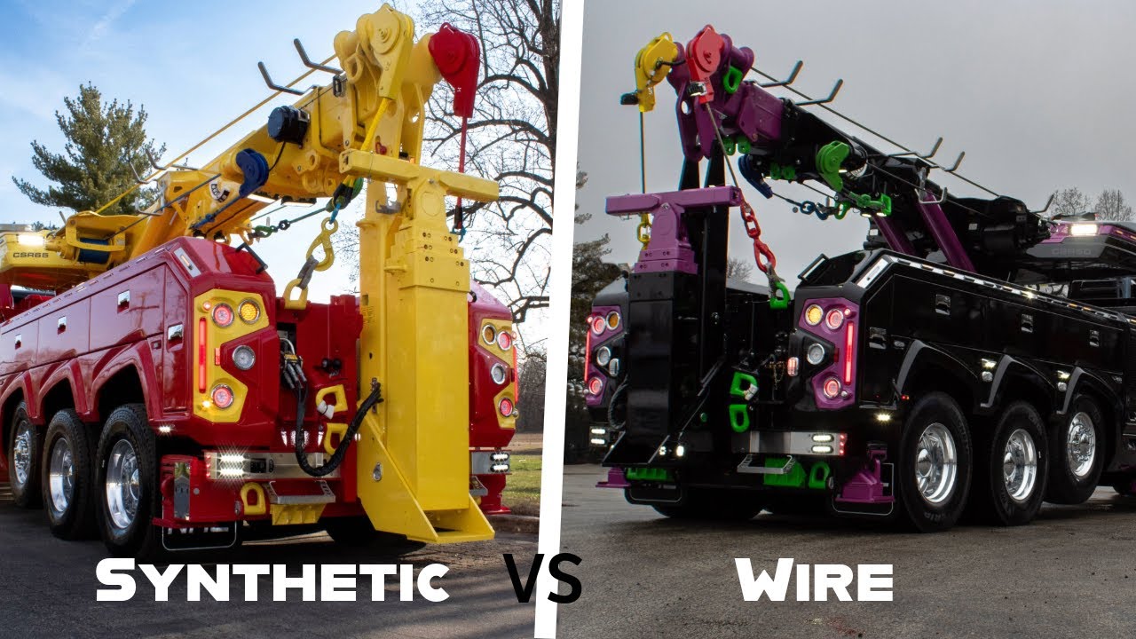 Synthetic VS Wire Rope: Which is better?
