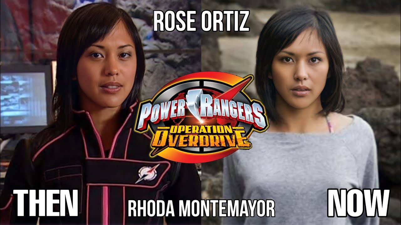 Power Rangers Operation Overdrive Then and Now 2021